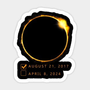 Total Solar Eclipse 2024 Sticker